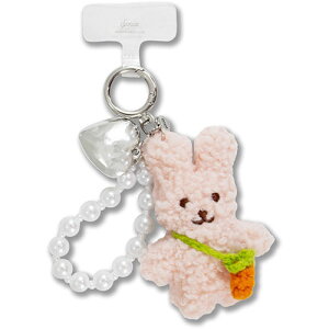Sonix(\jbNX) PHONE WRISTLET WITH PLUSH ANIMAL BUNNY oj[ XgXgbv  ʂ 5682001A01
