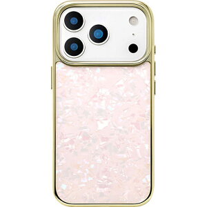 UNiCASE(���j�P�[�X) Glass Shell Case pink for iPhone17 Pro�P�[�X UNI-CSIP25MP-0GSPK