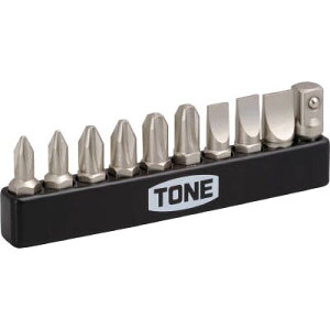 TONE(�g�l) BTPM10S �h���C�o�[&�A�_�v�^�[�r�b�g�Z�b�g