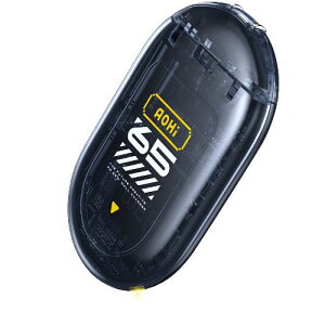 AOHi(AInC) RE-JEFTP65BL1 PD-USB[d ULTRA-THIN 65W GAN+ CHARGER 65W}[d USB C|[g×1 PC/gѓdb/^ubg