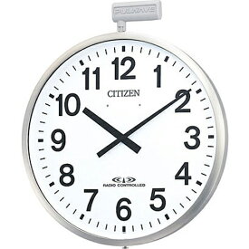 シチズン(CITIZEN) 4MY611-N19(銀色ヘアライン仕上) ポールウェーブSF 電波掛け時計