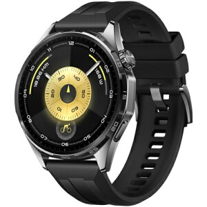 yۏؕtzHUAWEI(t@[EFC) HUAWEI WATCH GT6 46mm BK ubN X}[gEHb` ATM-B19-BK 1.47inchAMOLED 64GB ő21ԋ쓮 GPS