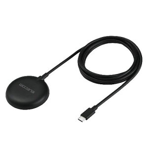 GR(ELECOM) W-MA10BK ubN CX[d }Olbg Qi2 15W [d RpNg MagsafeΉiPhone/Qi2KiΉX}z