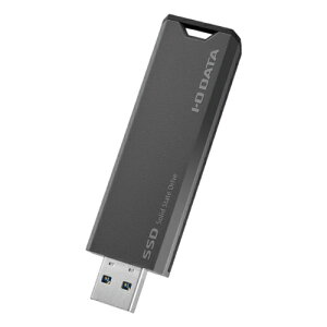 IODATA(アイ・オー・データ) SSPS-US1GR/Y USB 10Gbps(USB 3.2 Gen2)対応 スティックSSD 1TB テレビ録画対応 キャップレス・スライド式