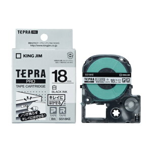 �L���O�W��(KING JIM) �e�v��PRO �L���C�ɂ͂����郉�x�� �� ������ 18mm SS18KE