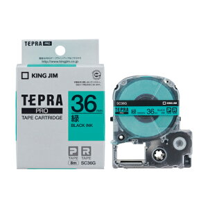 �L���O�W��(KING JIM) �e�v��PRO �J���[���x�� �p�X�e�� �� ������ 36mm SC36G
