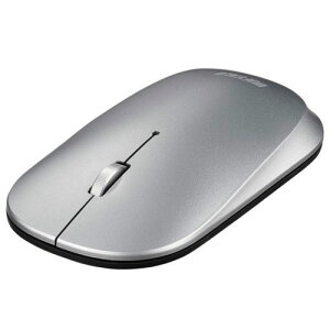バッファロー(BUFFALO) BSMBB330NSV シルバー Bluetooth BlueLED光学式マウス 3ボタン