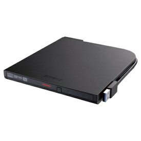 バッファロー(BUFFALO) DVSM-PTV8U3-BKB(ブラック) USB3.2(Gen1) 対応 ポータブルDVD 書込ソフト添付