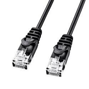 �T�����T�v���C LA-SL6-05BK �u���b�N �J�e�S��6�ɍ�LAN�P�[�u�� 5m LASL605BK