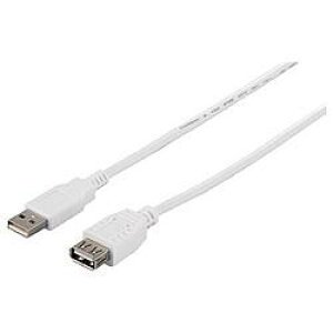 obt@[(BUFFALO) BSUAA230WH(zCg) USB2.0P[u A to A 3m