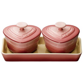 ル・クルーゼ(LE CREUSET) プチ ラムカン ダムール セット 910223-00(ローズクオーツ)