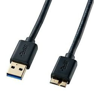 �T�����T�v���C KU30-AMC05BK �u���b�N USB IF�F�؃^�C�v USB3.0�Ή��}�C�N���P�[�u�� 0.5m KU30AMC05BK