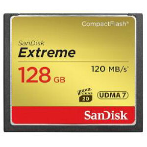SanDisk サンディスク SDCFXSB-128G-J61 Extreme コンパクトフラッシュ 128GB SDCFXSB128GJ6