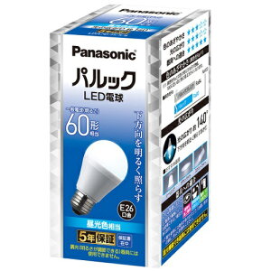 パナソニック(Panasonic) LDA7DHS6 昼光色 LED電球 E26口金 60W形相当 810lm