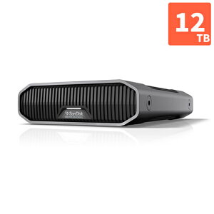 SanDisk Professional SDPHF1A-012T-SBAAD OtHDD G-DRIVE 12TB USB 3.2 Gen2(USB3.0) SDPHF1A012TSB