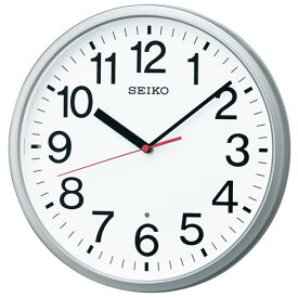 [2024年6月1日限定 エントリー＆店舗内複数購入で最大20倍ポイント]セイコー SEIKO KX230S(銀色メタリック塗装) 掛時計 KX230S