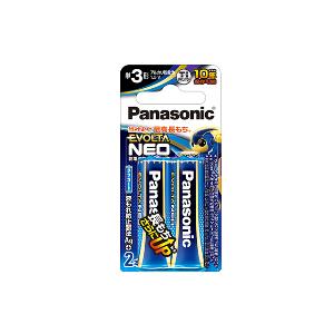 パナソニック(Panasonic) LR6NJ 2B 乾電池エボルタネオ単3形2本パック