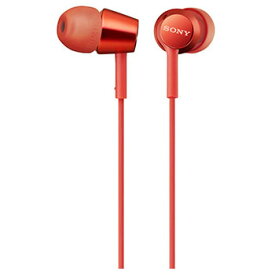 ソニー(SONY) MDR-EX155-R レッド 密閉型インナーイヤーレシーバー