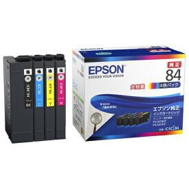 エプソン(EPSON) IC4CL84(虫めがね) 純正 インクカートリッジ 4色パック大容量