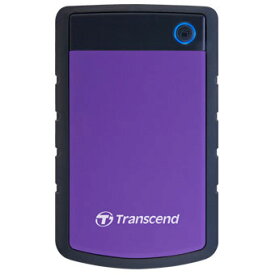 トランセンド(Transcend) TS4TSJ25H3P(Purple) StoreJet 25H3 外付けHDD 4TB USB2.0/3.0接続 耐衝撃