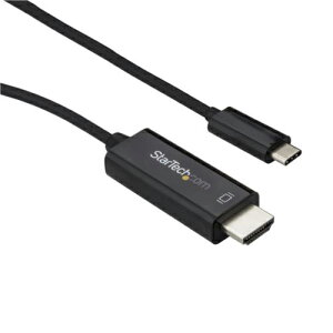 StarTech X^[ebN CDP2HD3MBNL ubN USB-C - HDMIP[u 4K/60Hz 3m CDP2HD3MBNL