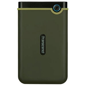 トランセンド Transcend TS1TSJ25M3G ミリタリーグリーン StoreJet 25M3 外付けHDD 1TB USB3.1Gen1接続 耐衝撃 TS1TSJ25M3G
