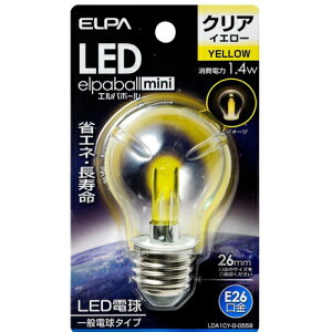 �G���p(ELPA) LDA1CY-G-G559 �N���A�C�G���[ LED�����d�� S�`�~�j���` E26 ���F