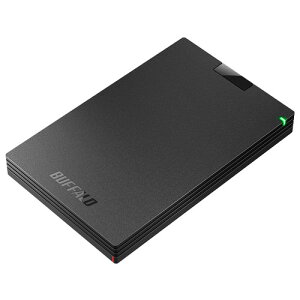 obt@[ BUFFALO HD-PCG1.0U3-BBA ubN |[^uHDD 1TB USB3.1 Gen1 /3.0/2.0ڑ HDPCG10U3BBA