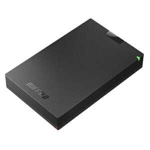 �o�b�t�@���[ BUFFALO HD-PCG2.0U3-GBA �u���b�N �|�[�^�u��HDD 2TB USB3.1 Gen1 /3.0/2.0�ڑ� HDPCG20U3GBA