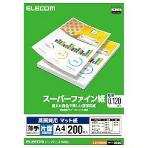 GR(ELECOM) EJK-SUPA4200 掿pX[p[t@C A4 200