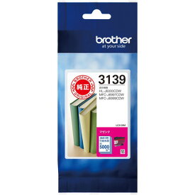 ブラザー brother LC3139M 純正 インクカートリッジ マゼンタ LC3139M