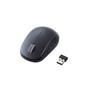 �G���R��(ELECOM) M-DY12DBBK �u���b�N 3�{�^��BlueLED�����}�E�X