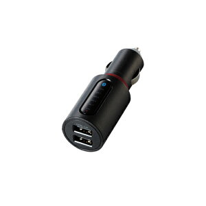 GR(ELECOM) LATFMBT03BK(ubN) FMgX~b^[ Bluetooth USB2|[g 2.4A