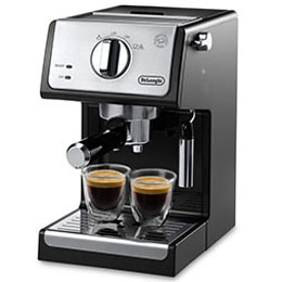 【在庫あり】14時までの注文で当日出荷可能！ デロンギ ECP3220J-BK(インテンス ブラック) コーヒーメーカー アクティブ