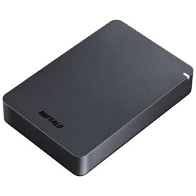 バッファロー(BUFFALO) HD-PGF5.0U3-GBKA(ブラック) ポータブルHDD 5TB USB3.1(Gen1) /3.0/2.0接続 耐衝撃