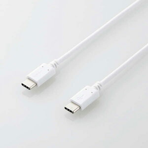 �G���R��(ELECOM) MPA-CC10PNWH �z���C�g USB2.0�P�[�u�� 1m