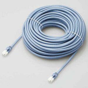 �G���R�� ELECOM LD-GPAT/BU20/RS �u���[ Cat6a LAN�P�[�u�� 20m LDGPATBU20R