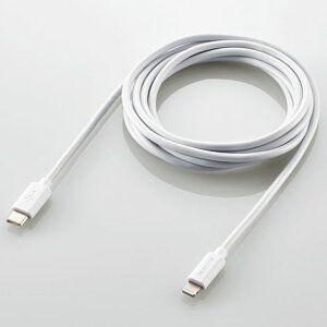 GR(ELECOM) MPA-CL20WH(zCg) USB-C to LightningP[u 2m
