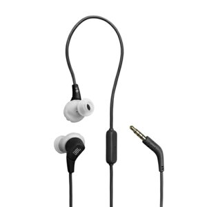 JBL(�W�F�C �r�[ �G��) JBL Endurance Run 3 BLKG �u���b�N�O���[ �L���C���z�� 3.5mm �h���h�oIP65