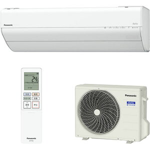 �p�i�\�j�b�N(Panasonic) �G�A�R�� 8���p 2.5kW �p�i�\�j�b�N Eolia �G�I���A CS-GX256D-W �N���X�^���z���C�g �d��100V[�z���̂�/�ݒu�H���Ȃ�]