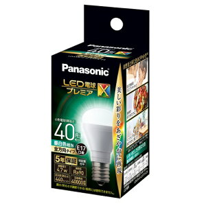pi\jbN(Panasonic) LDA5NDGE17SZ4 LEDdv~AX F E17 40W` 440lm