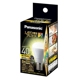 pi\jbN(Panasonic) LDA5WWDGE17SZ4 LEDdv~AX F E17 40W` 440lm