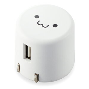 GR ELECOM MPA-ACU08WF(zCgtFCX) RpNgAC[d USB[d 1.8A/A|[g×1