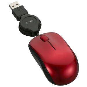 �i�J�o���V MUS-UKT166R ���b�h USB BlueLED�}�E�X 3�{�^��