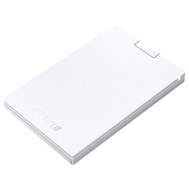 バッファロー(BUFFALO) SSD-PG500U3-WC(ホワイト) USB 3.2(Gen 1)対応 ポータブルSSD 500GB