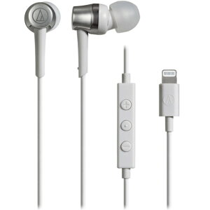 I[fBIeNjJ(audio-technica) ATH-CKD3Li WH zCg LightningpCz