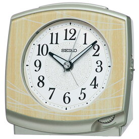 セイコー(SEIKO) KR516A(薄茶木目模様) クオーツ目覚まし時計