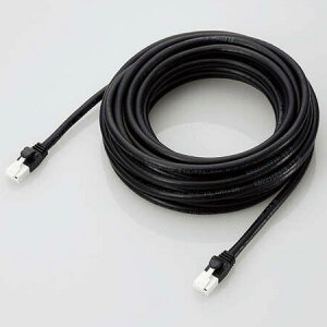 GR(ELECOM) GM-LDGPAT/BK70 ubN LANP[u PS5 7m CAT6A c܂Ȃ