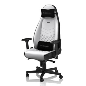 noblechairs �m�[�u���`�F�A�[�Y NBL-ICN-PU-WBK-SGL �v���~�A���z���C�g ICON - Premium White