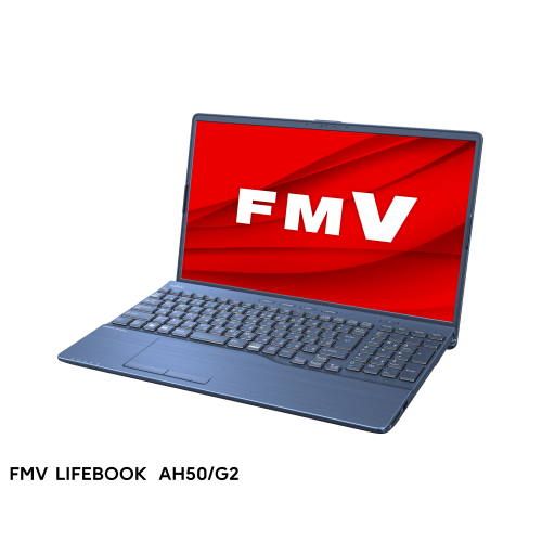 富士通(FUJITSU) FMVA50G2L(メタリックブルー) LIFEBOOK AH 15.6型 Ryzen 7/8GB/512GB/Officeのサムネイル